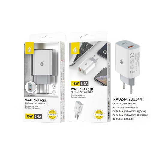 ADAPTADOR CARREGADOR ONEPLUS NA0244 BL SEM CABO 2 PORTAS USB 3.4A BRANCO ADAPTADOR CARREGADOR ONEPLUS NA0244 BL SEM CABO 2 PORTAS USB 3.4A BRANCO